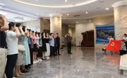 观康熙勤学 砺党员初心——海安市立发中学开展七月份党日活动